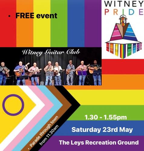 Witney Pride 2026 - Witney Guitar Club