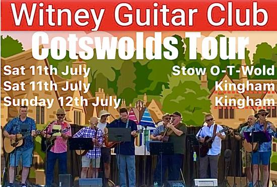 Witney Guitar Club Cotswold tour - July 2026